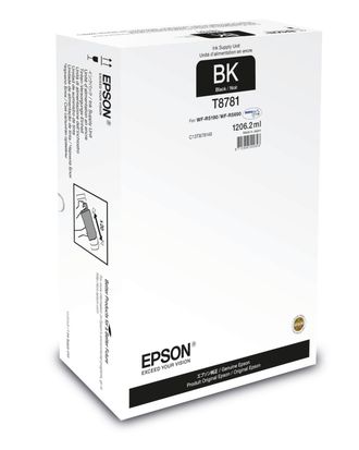 Epson Cartucho Epson T8781 Xxl Negro Wf-r5190 Wf-r5690 75000 Pag