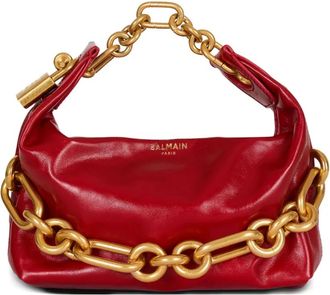 Balmain Borsa tote Sync mini - Rosso