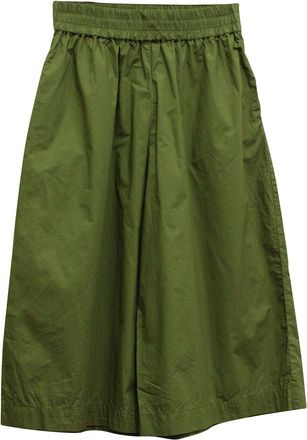 Baum Und Pferdgarten Baum Und Pferdgarten Neama Gathered Culottes in Green Organic Cotton