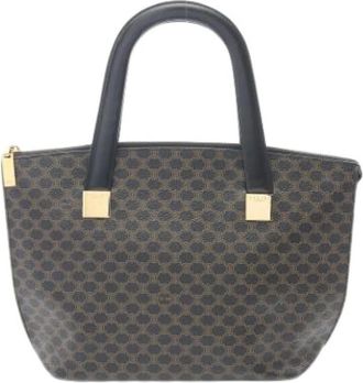 Celine Pre-owned Handbags, female, Brown, Size: ONE SIZE Pre-owned Canvas celine-bags