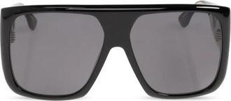 Victoria Beckham Vierkante Acetaat Zonnebril - Dames - Zonnebrillen - Zwart - ONE Size - Accessoires