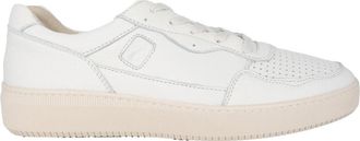 Waldl&auml;ufer Witte Wide Fit Heren Sneaker - Heren - Sneakers - Wit - 42 EU - Leer - Schoenen