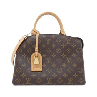 Louis Vuitton Pre-owned Petit Palais Monogram Handtas - Dames - Pre-owned - Bruin - Maat: ONE Size