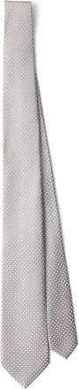 Prada Cravatta in seta - Grigio