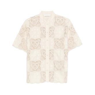 Zimmermann Mujer, Blusas y Camisas, Beige, Talla: L