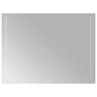 vidaXL Espejo De Ba&ntilde;o Led Transparente 80 X 60 Cm Vidrio Templado Vidaxl