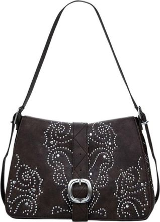 Desigual Poker Face Posadas Bag - Dames - Schoudertassen - Bruin - ONE Size - Tassen