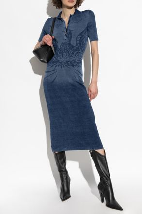 Diesel Dress M-FENNY-DRS, Womens, Navy Blue