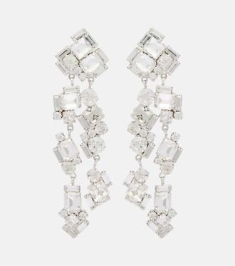 Magda Butrym Crystal-embellished drop earrings