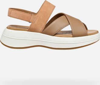 Geox Spherica Ecub-3 S Woman Peach/beige, Size: 35