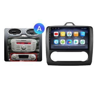 OEM Sistema Multimedia Para Coche, Tama&ntilde;o De Pantalla, Compatible Con Ford Focus Mk2 Mk3 (2004-2011), Wifi 1gb-16gb A2