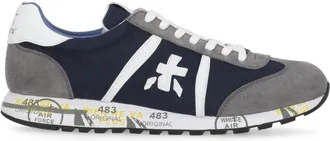 Premiata Blue Lucy 7089 Lettering Sneakers