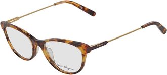 Ferragamo Salvatore Ferragamo Demo Cat Eye Ladies Eyeglasses SF2852 638 52