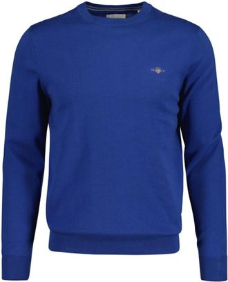GANT Mens sweatshirt - Blue Cotton - Size Large