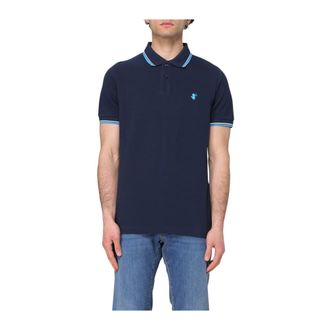 Save The Duck Polo Shirts, male, Blue, Size: 2XL Blue T-shirts and Polos