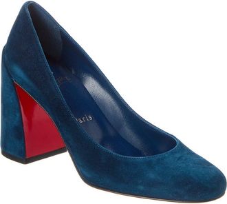 Christian Louboutin Miss Sab 85 Suede Pump