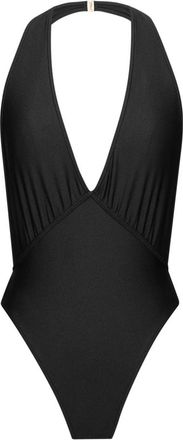 Saint Laurent Backless Halter Badpak - Dames - Badpakken - Zwart - XS - Badmode