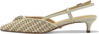 Guess Jessonly Slingback - Dames - Pumps - Wit - 36 EU - Leer - Schoenen