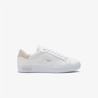 Lacoste Womens Lacoste Powercourt 2.0 Trainers in White