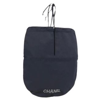 Chanel Bolso bombonera de sat&eacute;n vintage Pre-owned - Pre-owned - Mujer - Azul - ONE SIZE