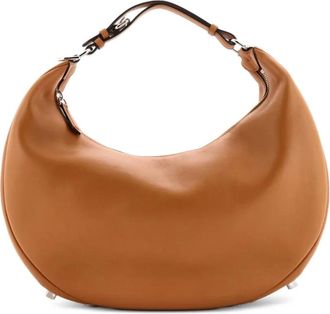 Fendi Fendigraphy Bag Leather Medium hobo bag - Bruin