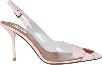 Alaia Bloom Slingbacks - Dames - Pumps - Roze - 36 EU - Leer - Schoenen
