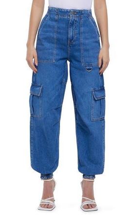 River Island Cargo Denim Joggers at Nordstrom Rack, Size 2