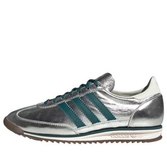 adidas (WMNS) adidas SL 72 Silver Metallic Rich Green Off White KJ2293