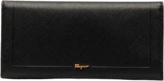 Ferragamo Pre-owned Wallets, female, Black, Size: ONE SIZE Pre-owned Leather wallets