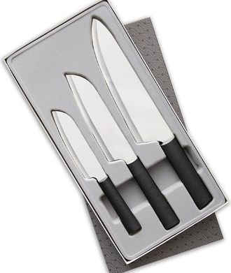 Rada 3 Piece Chef Select Knife Set in Black at Nordstrom