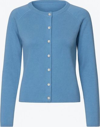 Rosemunde Womens Laica long sleeve O neck raglan cardigan in little boy blue - Size: 10/8