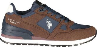 U.S.Polo Association Brown Polyurethane Mens Mens Sneaker