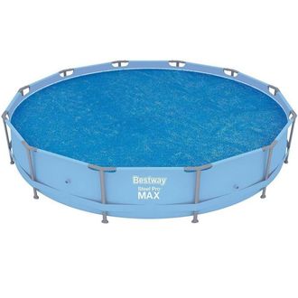 Trade Shop Trade Shop - Telo Termico Copertura Per Piscina Fuori Terra Rotonda Da 366 Cm / 396 Cm 58242