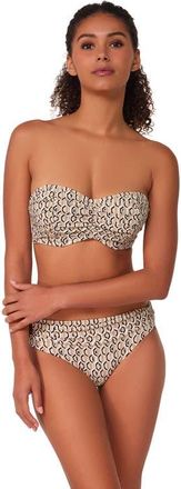 Sunsets Loretta Bandeau Bikini Swimsuit Top - DD Cup in Sand Drift at Nordstrom, Size 36