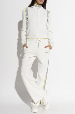 Casablanca Sweatshirt With Logo, Womens, White