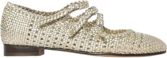 Carel Ariana Mary Janes - Dames - Ballerinas - Geel - 36 EU - Leer - Schoenen