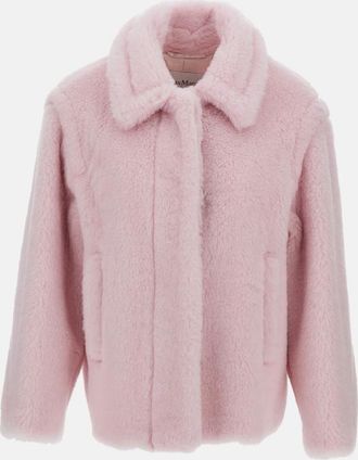 Max Mara Pink Wool Coat