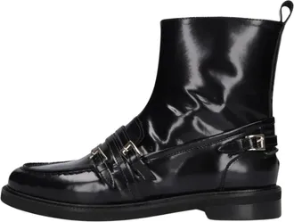 Stefano Lauran Enkellaarsjes - Dames - Enkellaarsjes - Zwart - 38 EU - Wol - Schoenen