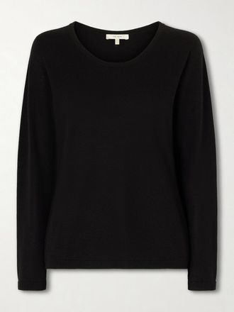 The Row Pullover In Cashmere Nezana - Nero