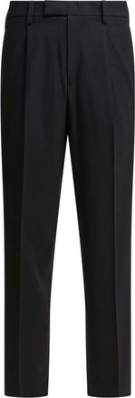 Vince Pantaloni con pieghe frontali - Nero