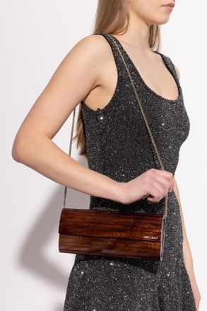 Jimmy Choo London Sweetie Clutch, Womens, Brown