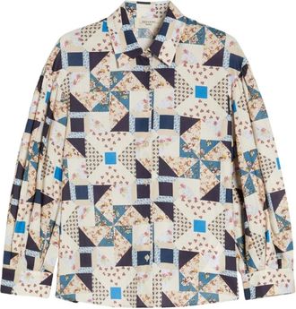 Max Mara Shirts - Dames - Overhemden - Veelkleurig - L - Overhemden