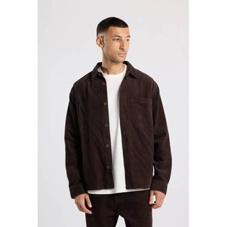 America Today overshirt bruin