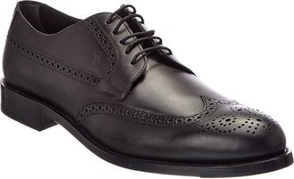 Tod's Tods Allbucatura Fondo Cuoio Leather Loafer