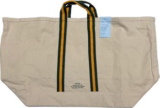 Puebco Vacation College Tote Bag in Green X Orange at Nordstrom
