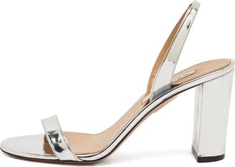 Aquazzura Sandali 90mm - Argento