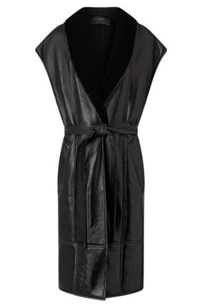 Joseph Jae Merino Teddy Sheepskin Jacket Size S