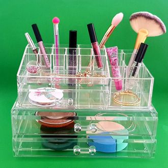 Trade Shop Trade Shop - Organizzatore Cosmetici Make Up Esy10258 Espositore Organizer 15 Comparti