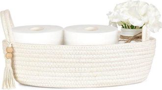 OEM Cesta De Almacenamiento - 33 X 15 X 10 Cm - Blanca