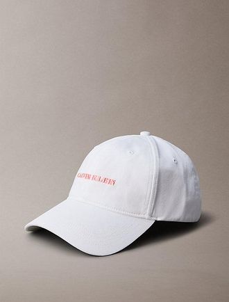 Calvin Klein Cotton Twill Embroidered Logo Cap
